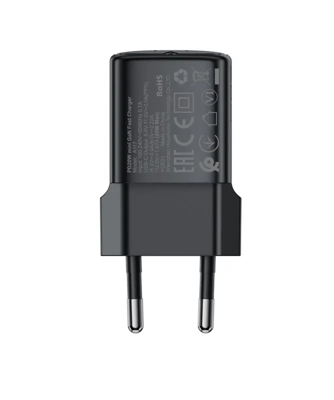 Chargeur Rapide 20W USB-C GaN Mini | ACEFAST P2 EU