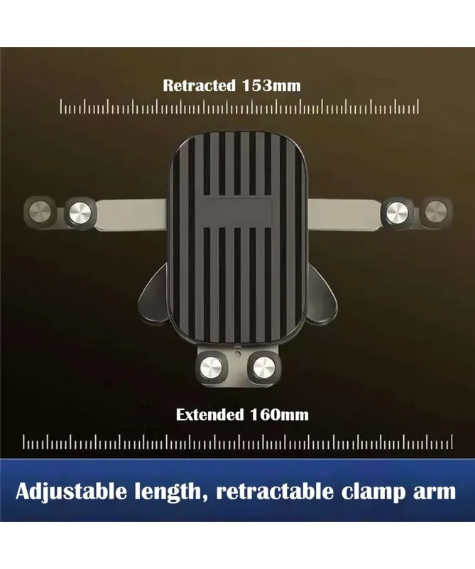 Support voiture 175 Auto Gravity |fixation grille d’aération pour smar