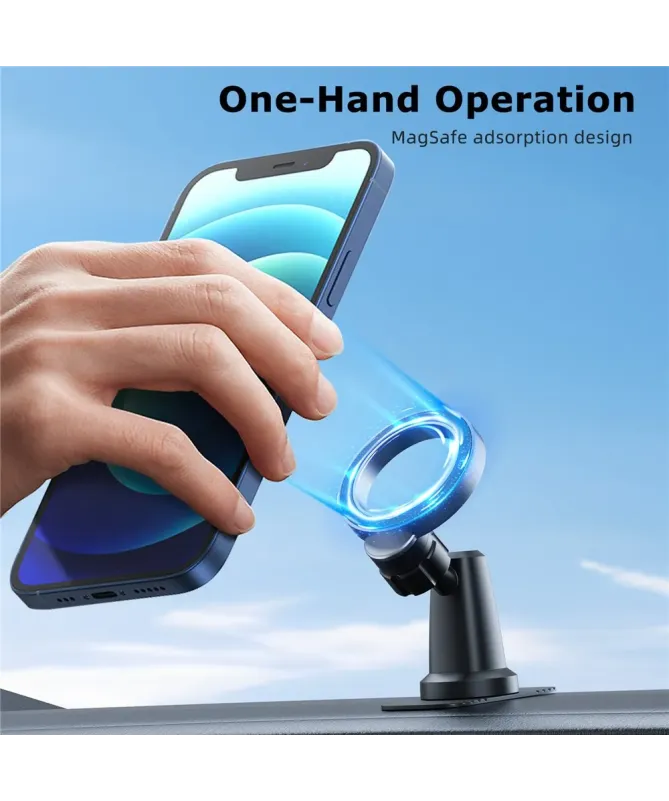 Support Magnétique | Fixation adhésive orientable 360°, compatible Mag