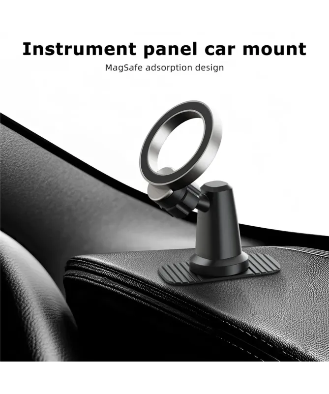 Support Magnétique | Fixation adhésive orientable 360°, compatible Mag