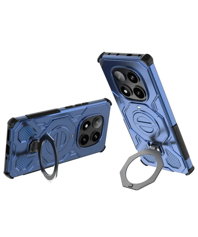 Coque aimantée avec anneau rotatif pour Xiaomi Redmi Note 14 Pro 5G