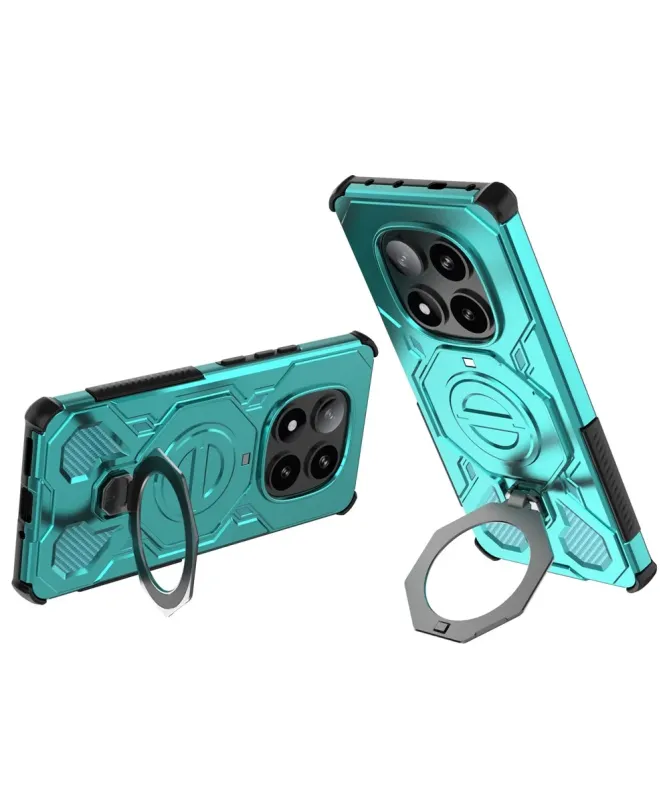 Coque aimantée avec anneau rotatif pour Xiaomi Redmi Note 14 Pro 5G