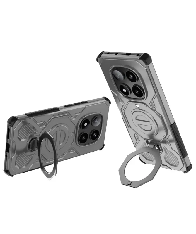 Coque aimantée avec anneau rotatif pour Xiaomi Redmi Note 14 Pro 5G