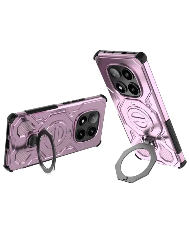 Coque aimantée avec anneau rotatif pour Xiaomi Redmi Note 14 Pro 5G