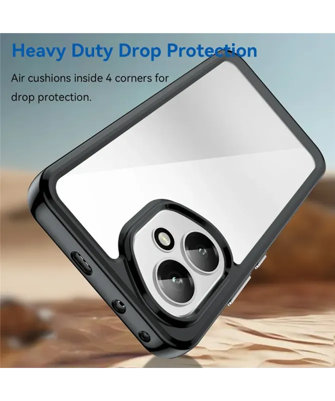 Coque Honor 400 Transparente Contour Couleuré