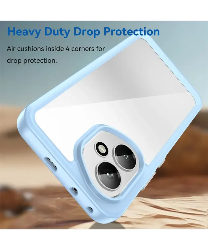 Coque Honor 400 Transparente Contour Couleuré