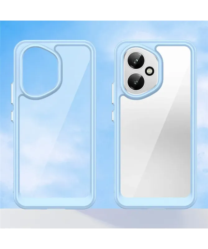 Coque Honor 400 Transparente Contour Couleuré