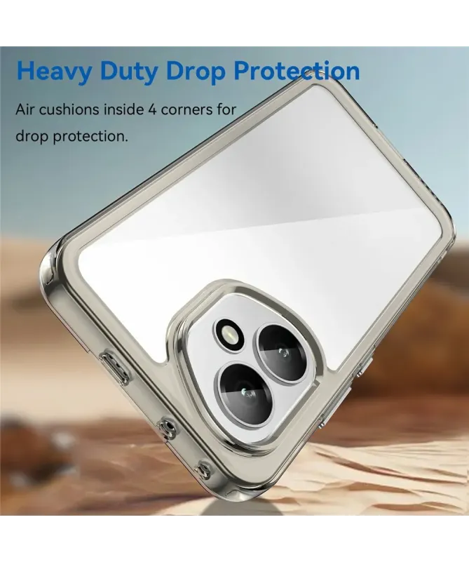 Coque Honor 400 Transparente Contour Couleuré