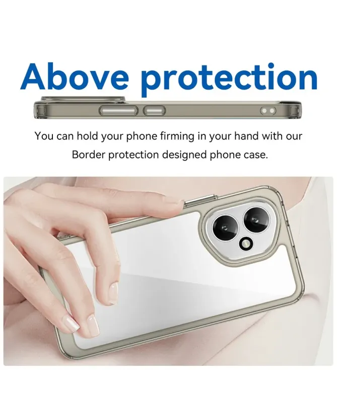 Coque Honor 400 Transparente Contour Couleuré