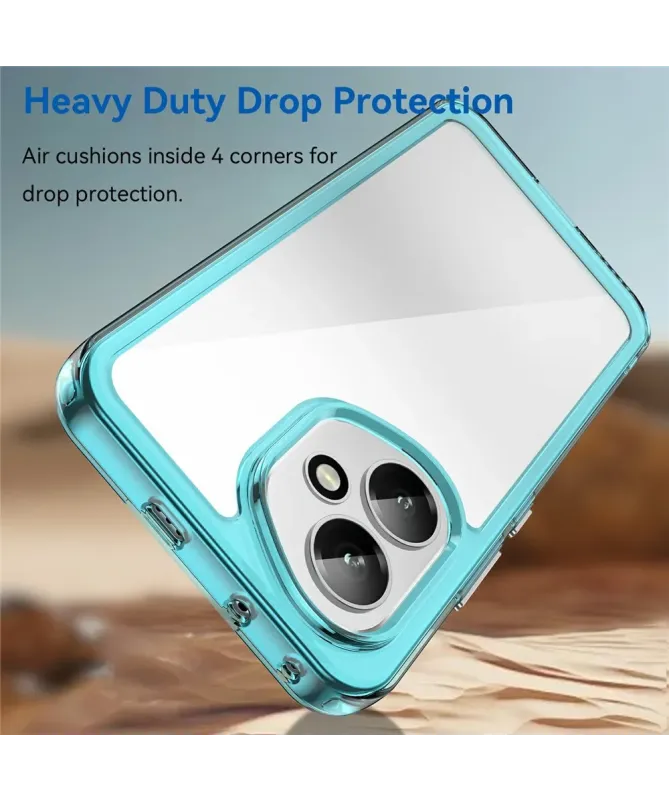 Coque Honor 400 Transparente Contour Couleuré