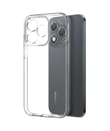 Coque transparente Honor 400 Lite avec protection d'écran en verre tre