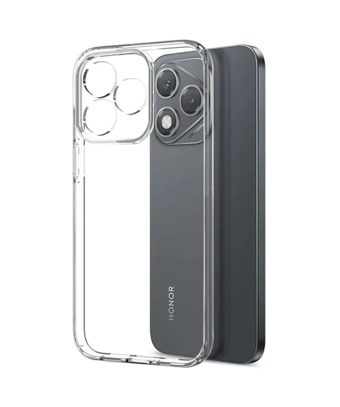 Coque transparente Honor 400 Lite avec protection d'écran en verre tre