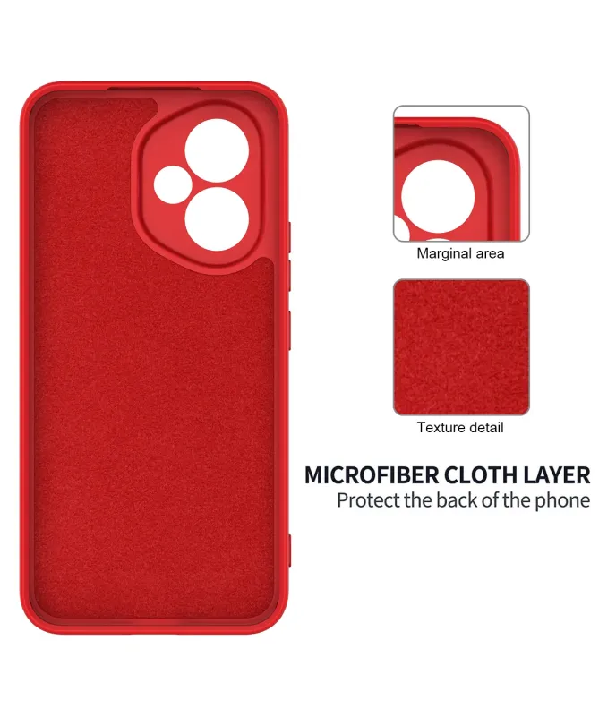 Coque Honor 400 Puro silicone liquide