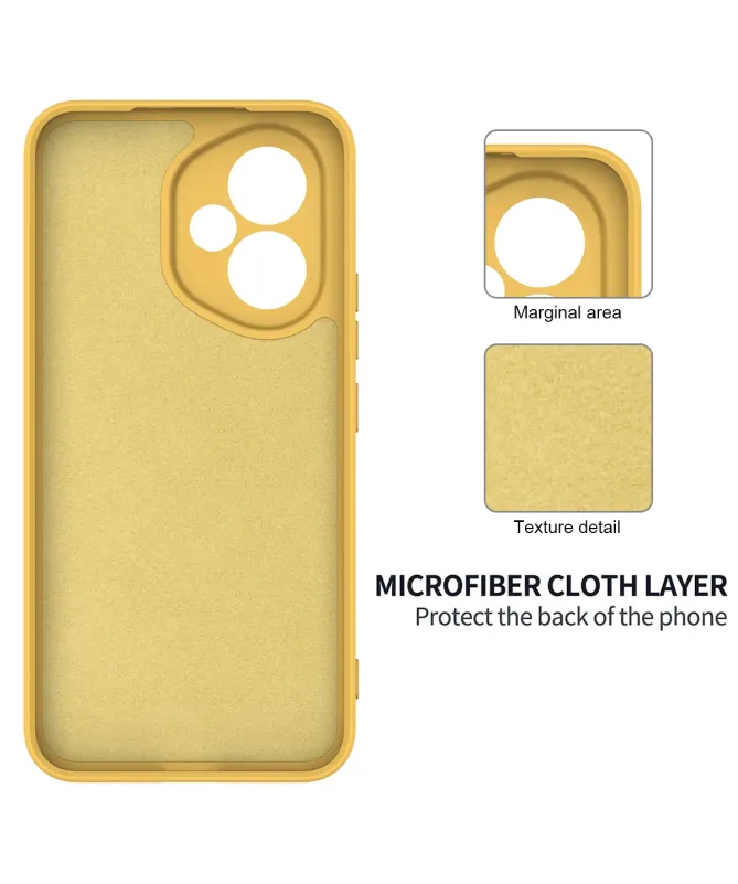 Coque Honor 400 Puro silicone liquide