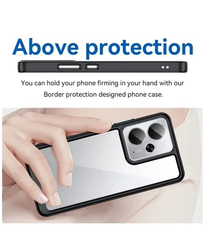 Coque Realme 14 5G / P3 5G / 14T 5G Transparente Contour Couleuré