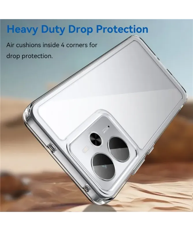 Coque Realme 14 5G / P3 5G / 14T 5G Transparente Contour Couleuré