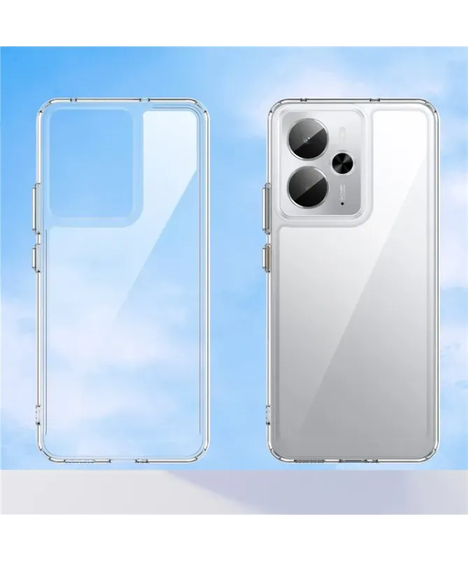 Coque Realme 14 5G / P3 5G / 14T 5G Transparente Contour Couleuré