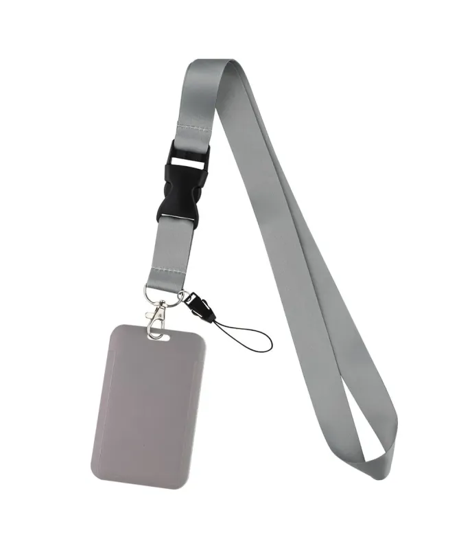 Lanière Tour de Cou avec Porte-Carte Rigide