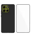 Coque Noire Mat Moto G86 5G avec Verre Trempé