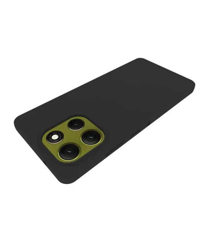 Coque Noire Mat Moto G86 5G avec Verre Trempé