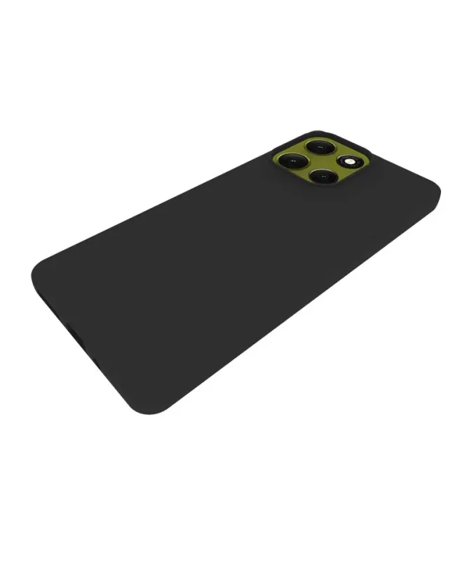 Coque Noire Mat Moto G86 5G avec Verre Trempé