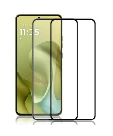 Protections d'écran Moto G86 5G en verre trempé Full Size (2 pièces)