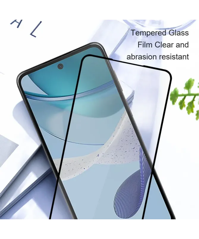 Protections d'écran Moto G86 5G en verre trempé Full Size (2 pièces)