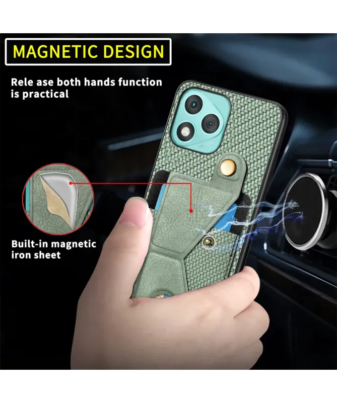 Coque Honor 400 Lite K-Stand Porte-Carte Aimantée