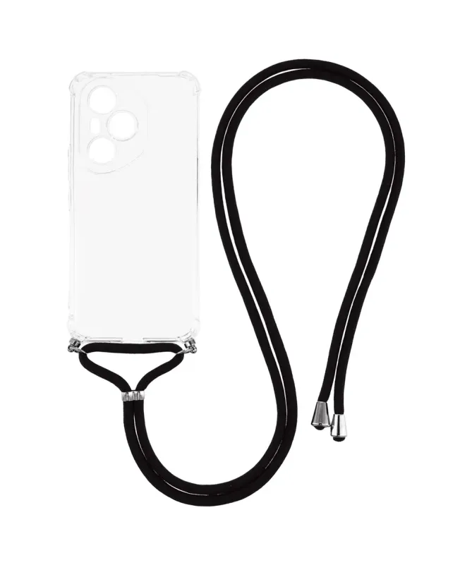 Coque Honor 400 Pro transparente avec cordon | Cléos