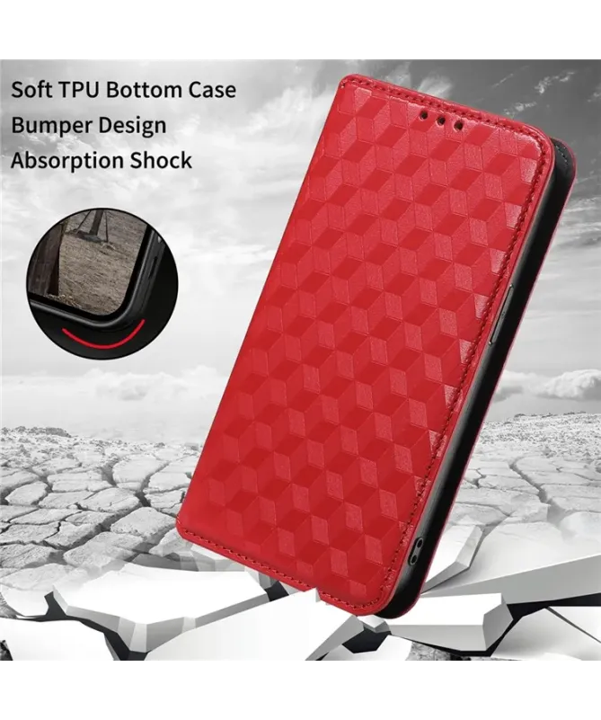 Housse Honor 400 Pro flip cover design géométrie