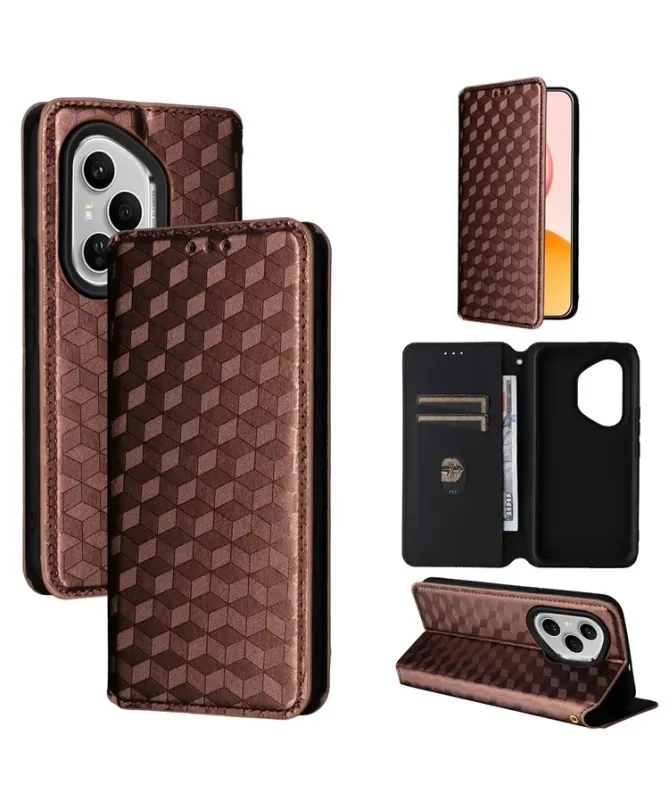 Housse Honor 400 Pro flip cover design géométrie