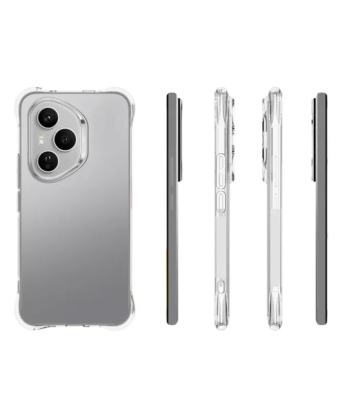Pack Honor 400 Pro Coque Coins Renforcés Transparente avec Verre Tremp