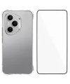 Pack Honor 400 Pro Coque Coins Renforcés Transparente avec Verre Tremp