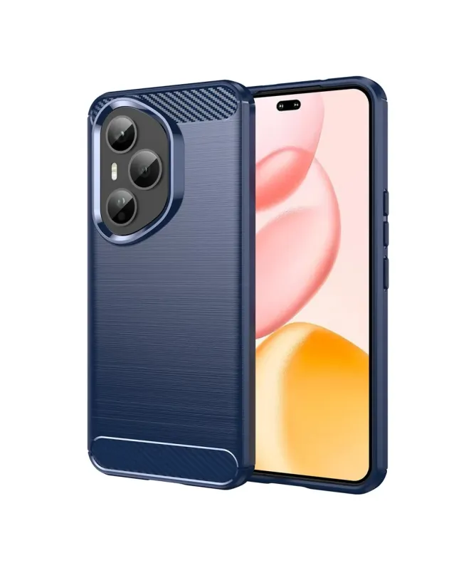 Coque Honor 400 Pro flexible effet brossé