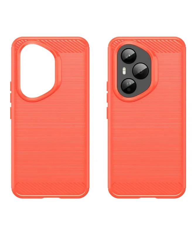 Coque Honor 400 Pro flexible effet brossé