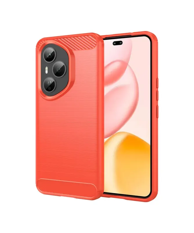 Coque Honor 400 Pro flexible effet brossé