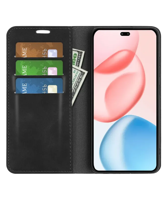 Étui Honor 400 Pro simili cuir fonction stand