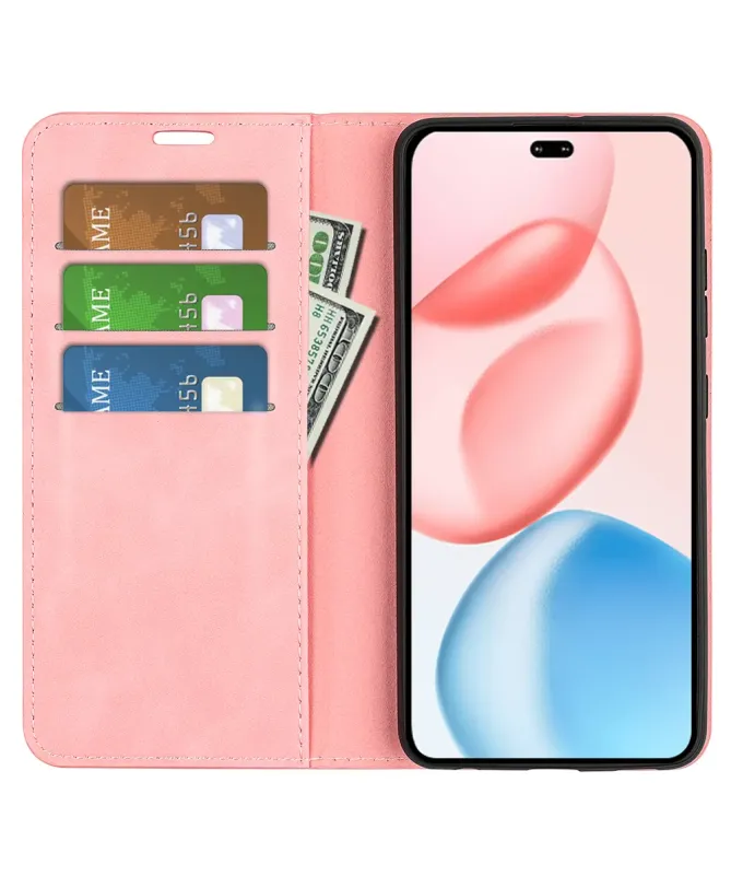 Étui Honor 400 Pro simili cuir fonction stand