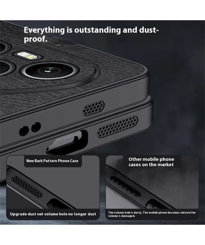Coque Honor 400 Pro Texture Bois Atotam