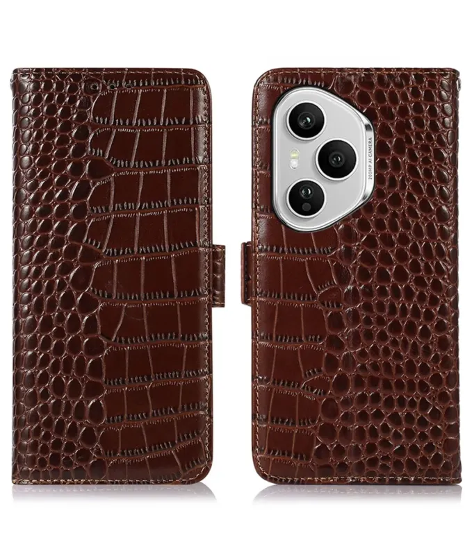 Housse Honor 400 Pro cuir véritable aspect croco