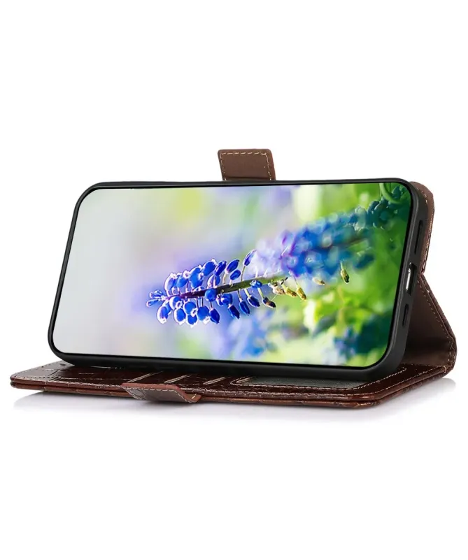 Housse Honor 400 Pro cuir véritable aspect croco