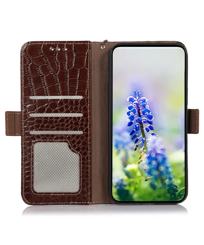 Housse Honor 400 Pro cuir véritable aspect croco