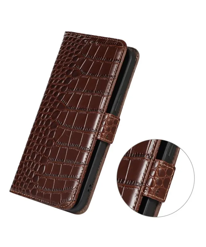 Housse Honor 400 Pro cuir véritable aspect croco