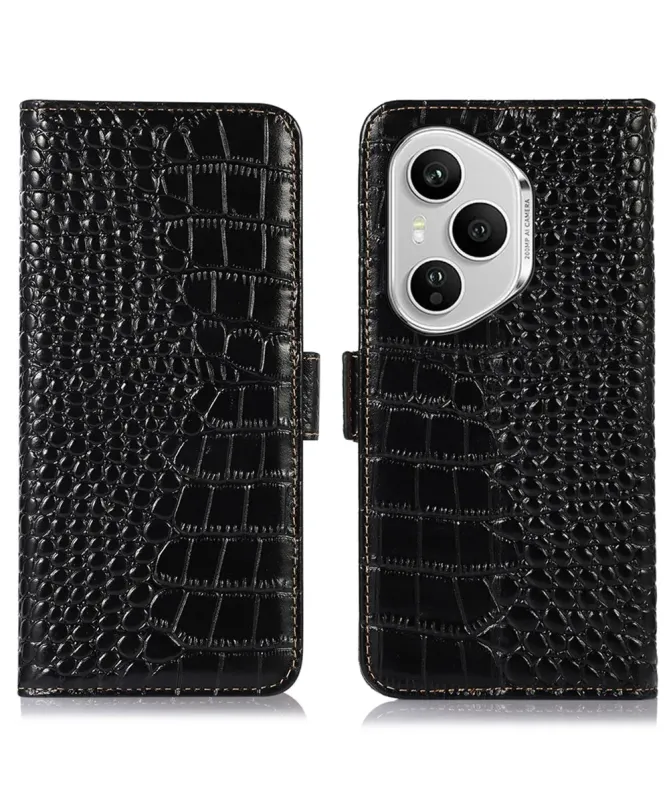 Housse Honor 400 Pro cuir véritable aspect croco