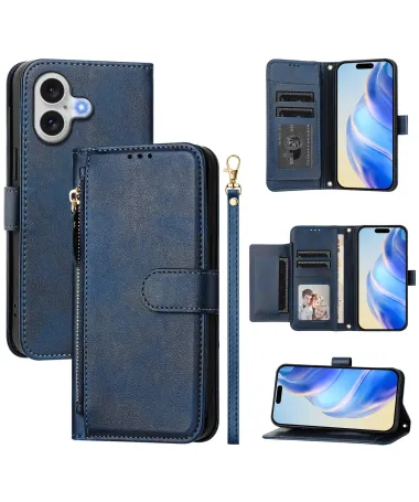 Housse iPhone 17 Porte-Cartes à Lanière Bleu marine - photo 14
