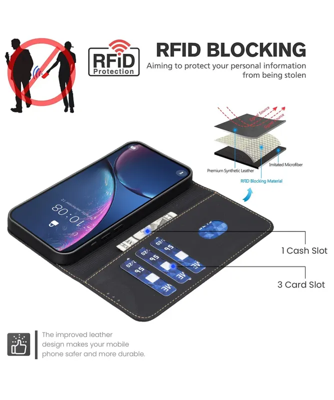 Étui Honor 400 avec Portefeuille | BF35