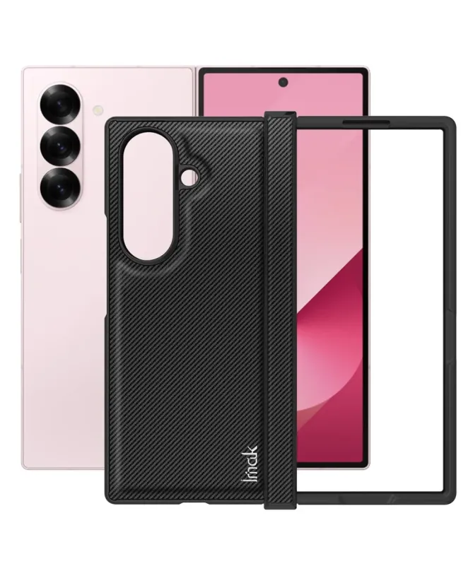 Coque Samsung Galaxy Z Fold 7 | IMAK Ruiyi Carbon Texture