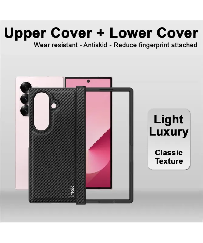 Coque Samsung Galaxy Z Fold 7 | IMAK Ruiyi Carbon Texture