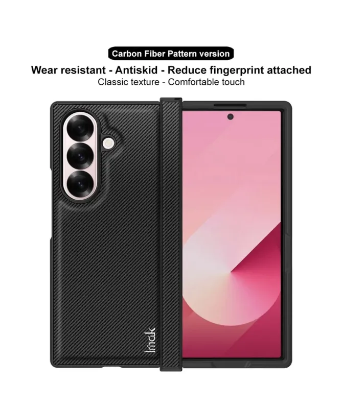 Coque Samsung Galaxy Z Fold 7 | IMAK Ruiyi Carbon Texture