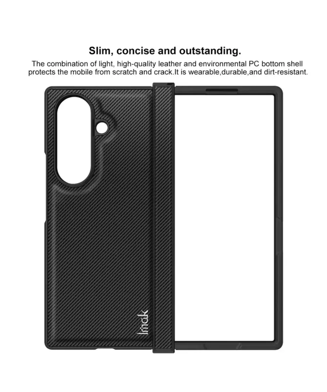 Coque Samsung Galaxy Z Fold 7 | IMAK Ruiyi Carbon Texture
